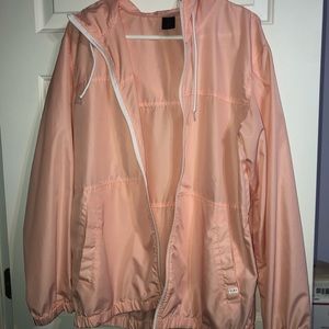 Bright light pink jacket